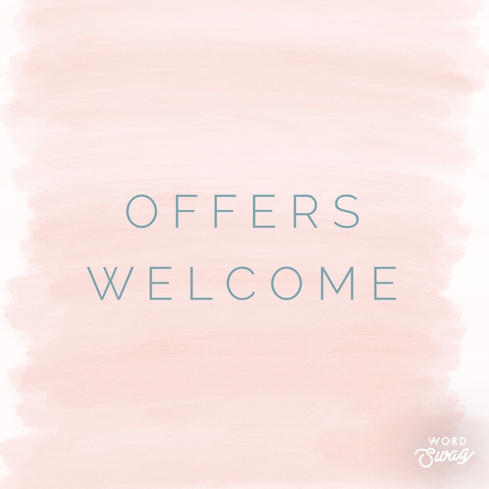 Welcoming offers..
